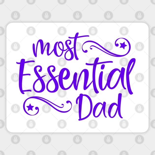 Essential Dad Magnet by TreetopDigital